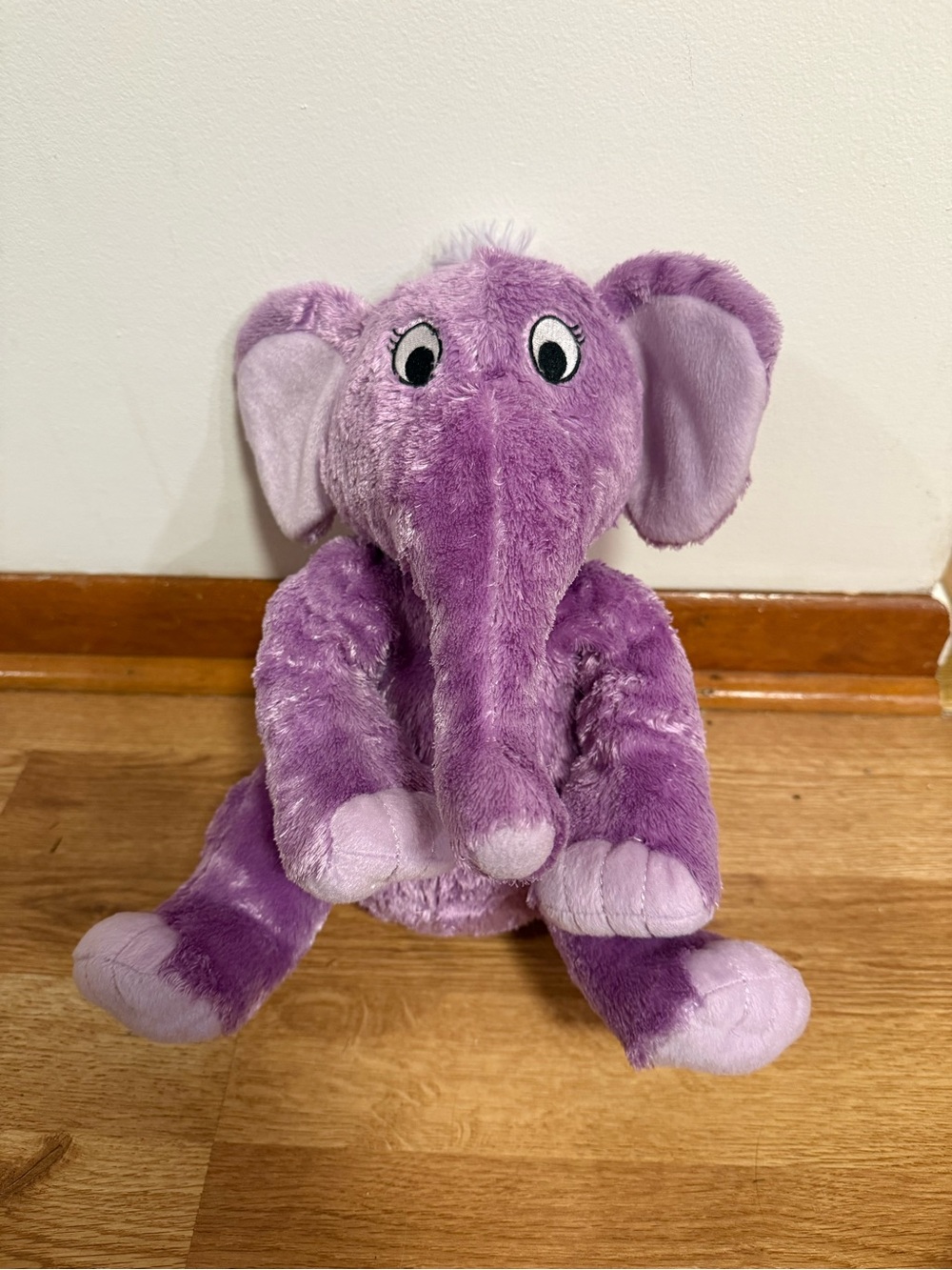 Kohl's Purple Plush Elephant Stuffed Animal